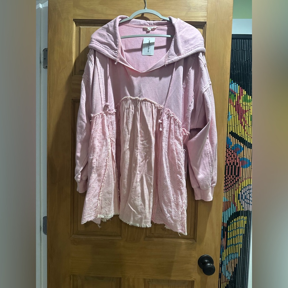 Blue Velvet brand hooded pullover